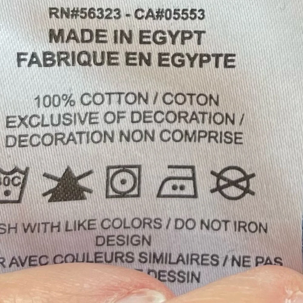 Nike Made in Egypt HBR 2 Graphic allover print short sleeve Tee shirt size men L